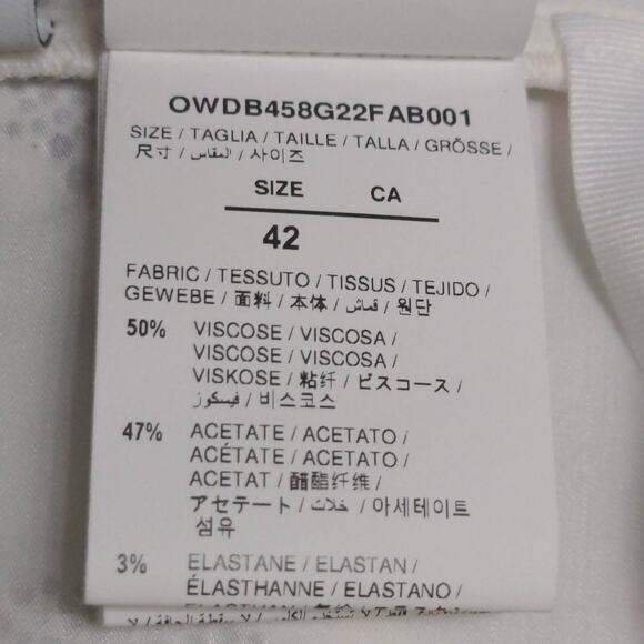 Off-White Virgil Abloh Gender Inclusive Beaded Jungle Slipdress EUR 42 (6) New - Picture 12 of 16